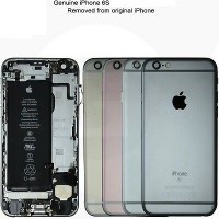 back housing complete OEM for iphone 6S 4.7 (used, some Scratches, original pull)